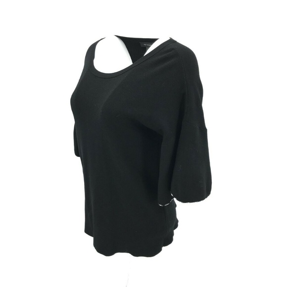 Ann Taylor 3/4 Bell Sleeve Knit Loose Fit Top Sz L - Picture 4 of 7